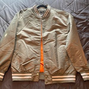 Men’s Bomber Jacket, green, size XL